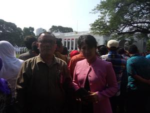 salah satu acara di Istana Presiden RI