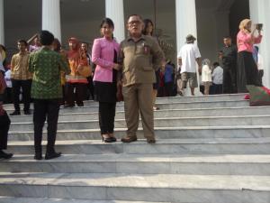 salah satu acara di Istana Presiden RI