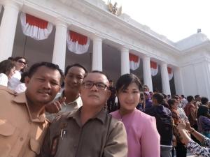 salah satu acara di Istana Presiden RI